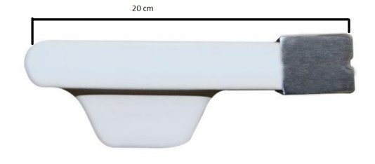 Cascata de Parede Lâmina de 80 cm em Inox