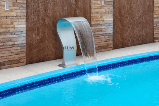 Cascata Sportech Grande em Fibra para Piscinas