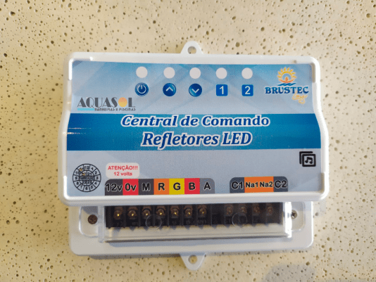 Central Comando Refletores RGB SMD Luxo com Controle