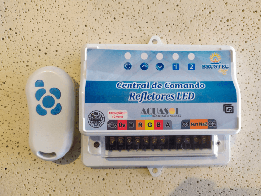 Central Comando Refletores RGB SMD Luxo com Controle