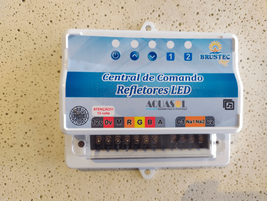 Central Comando Refletores RGB SMD Luxo com Controle