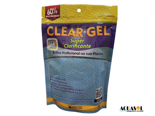Clear Gel Super Clarificante - Auxiliar de Filtração para Piscinas *