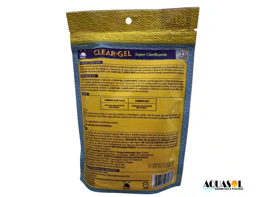 Clear Gel Super Clarificante - Auxiliar de Filtração para Piscinas *