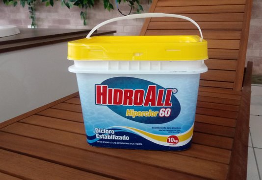 Cloro Granulado concentrado  HiperClor 60 Hidroall 10kg