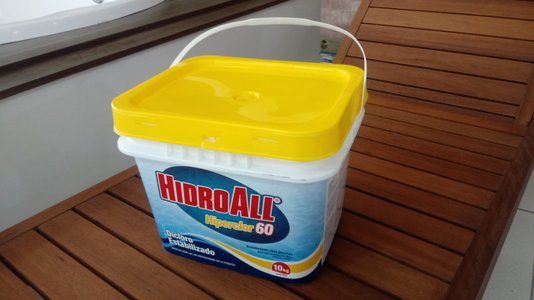 Cloro Granulado concentrado  HiperClor 60 Hidroall 10kg