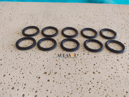 Conjunto com 10 Aneis Oring do Filtro Henrimar