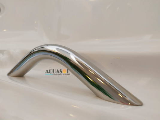 Conjunto de Alças de Apoio em aço Inox para banheiras Aquasol