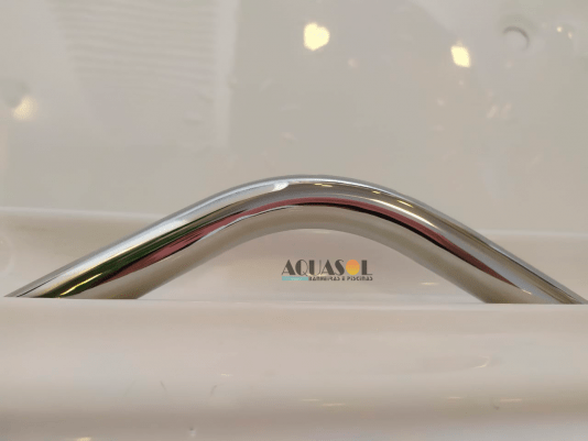 Conjunto de Alças de Apoio em aço inox para banheiras Mondialle