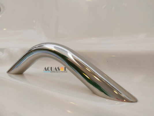 Conjunto de Alças de Apoio em aço inox para banheiras Mondialle