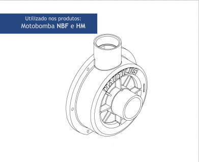 Corpo da Motobomba Nautilus