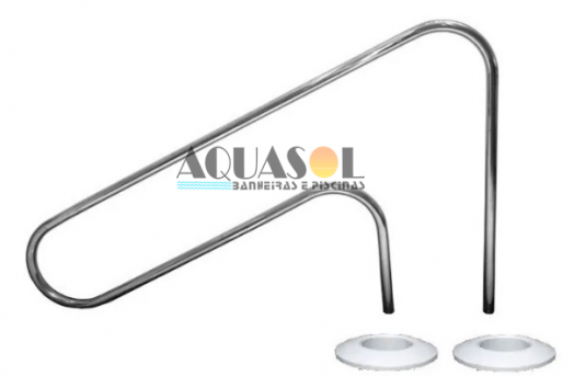 Corrimão Inox para Escada Interna de Piscinas