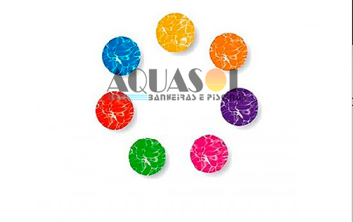Cromoterapia com pontos de led para Banheiras/SPAS Aquasol