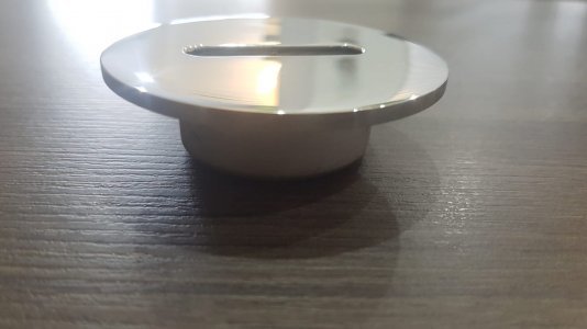 Dispositivo de Retorno Aço Inox tipo fenda 50mm / 60mm