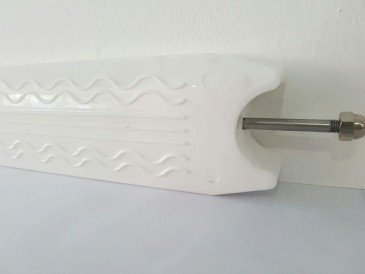 Degrau Plástico da Escada Inox para Piscinas