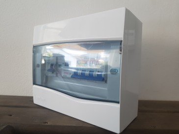 Quadro Elétrico para Piscinas com 4 Disjuntores para Motor + Timer + DPS + DR