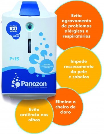 Gerador de Ozônio para Piscinas 16 Até 25 Mil Litros