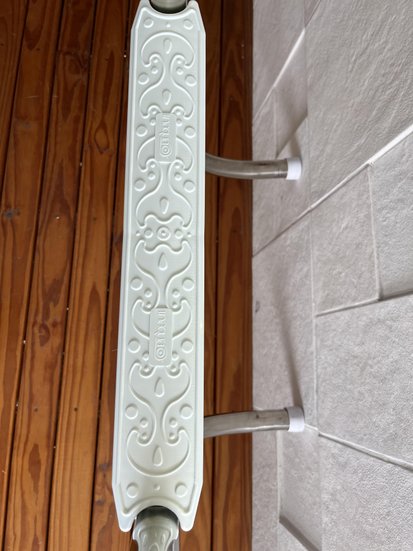 Escada Aço Inox com 2 Degraus ABS Anatômico para Piscinas