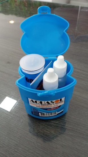 Estojo de Teste para Medir Alcalinidade de Piscinas