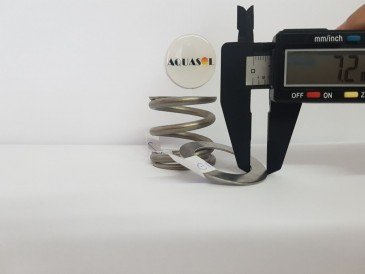 Mola Inox da Válvula + 2 Arruelas Lisa Inox Veico