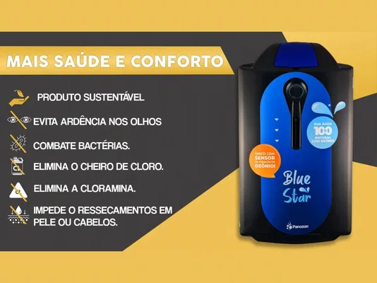 Gerador de Ozônio - BLUE Star 2000 - Piscinas até 50 mil litros