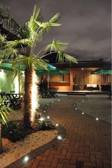 Iluminação de Chão Balizador