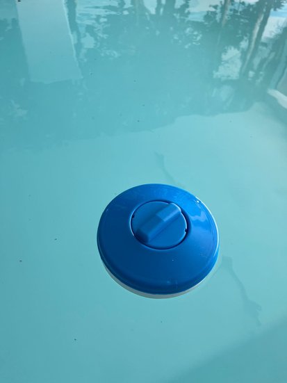 Mini Clorador Flutuante de Cloro Tablete para Piscinas