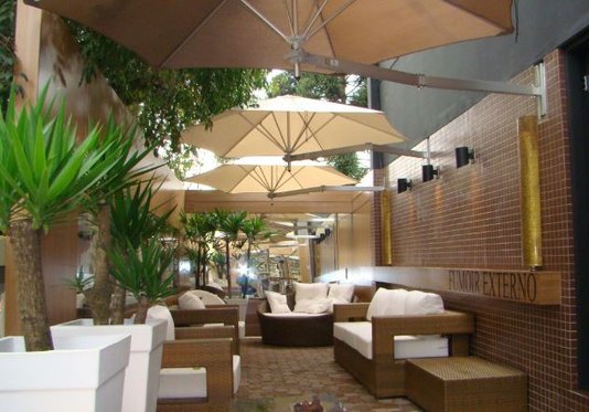 Ombrelone Wallflex Sextavado Com Braço Articulado em Alumínio