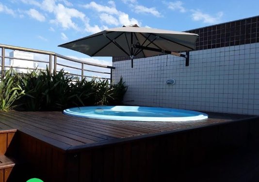 Ombrelone Wallflex Sextavado Com Braço Articulado em Alumínio