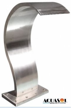 Cascata em Aço Inox 304 High Tech Junior com 60cm