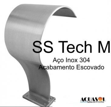 Cascata em Aço Inox 304 High Tech Media