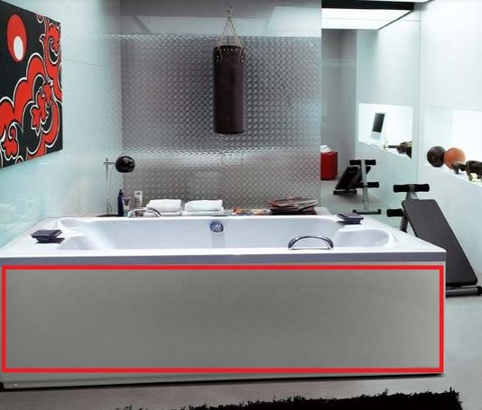 Painel de Fechamento Exclusivo Para Banheiras Mysias Duplas  Jacuzzi