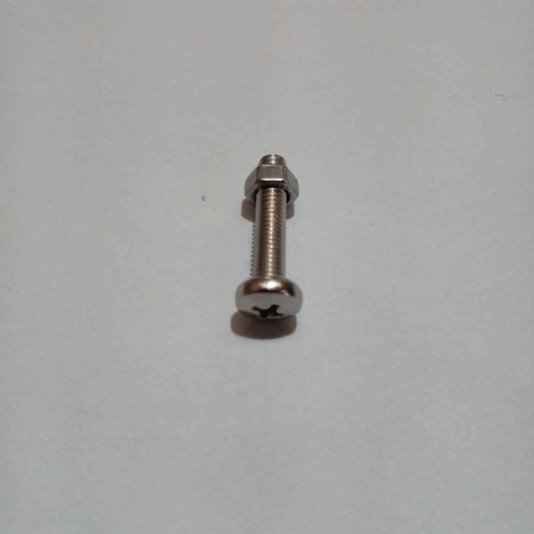 Parafuso do Filtro Hidrasul M5 x 25 com Porca Inox M5