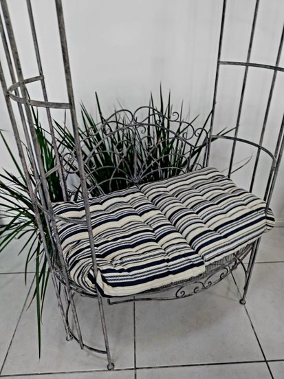 Portal com banco envelhecido  decor garden incluso acento em tecido impermeável