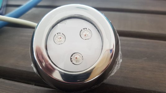 Refletor Led 10W inox mini Standart para Piscinas