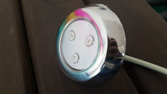 Refletor Led 10W inox mini Standart para Piscinas