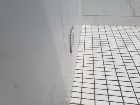 Refletor Led 25W inox Mini Quadra para Piscinas