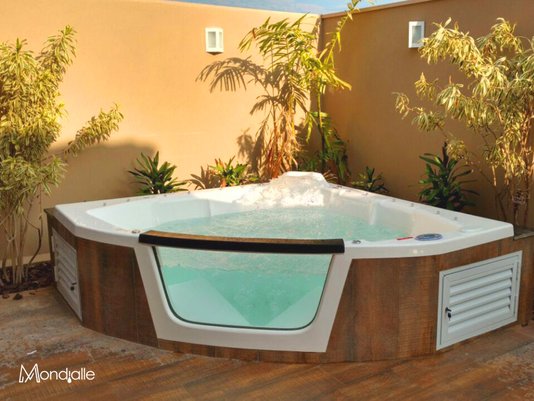 SPA de Canto Mônaco em Acrílico