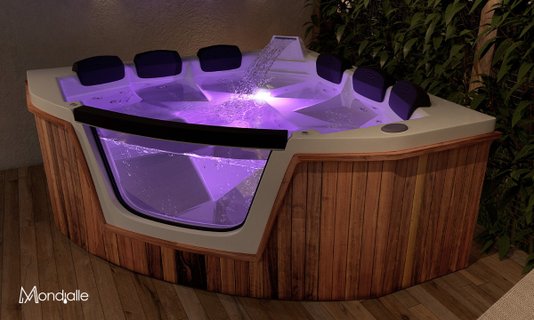 SPA de Canto Mônaco em Acrílico
