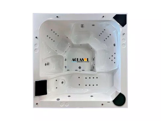 Spa Hidromassagem Quadrado Amarílis Luxo em Gel Coat - Aquasol *