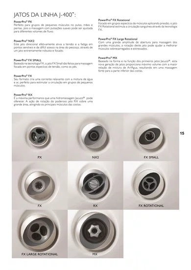 SPA J495 Jacuzzi em Acrílico Com Fechamento e Cobertura Térmica