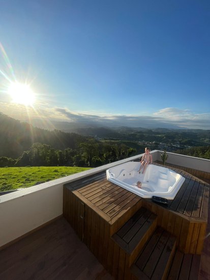 SPA Octogonal Piccolo em Acrílico