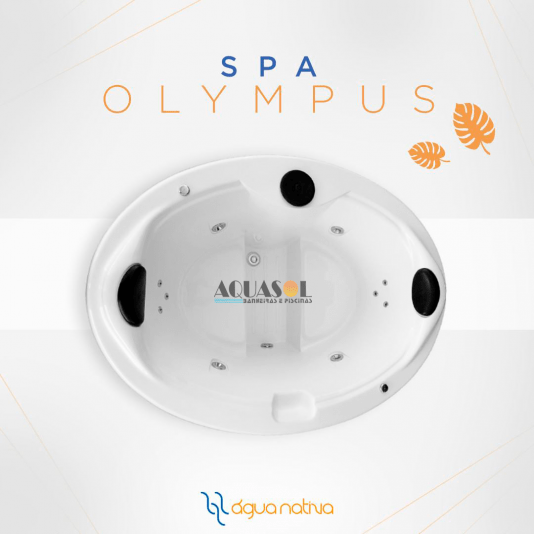 Spa Oval Olympus Diamante em Gel Coat