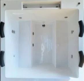 SPA Quadrada Áster em Gel Coat Linha Construtor