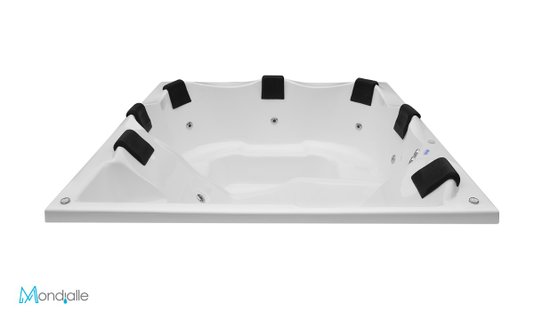 SPA Quadrada Cassino em Gel Coat