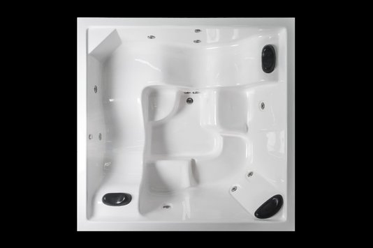 Spa Quadrado Multifibra em Gel Coat Padrão