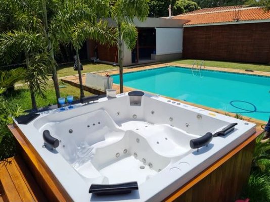 Spa Quadrado Amarilis Padrão em Gel Coat