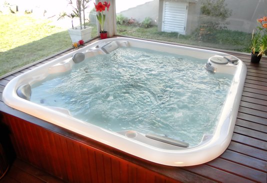 Spa Quadrado Aurora Diamante em Gel Coat
