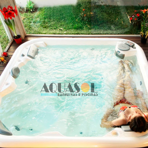 Spa Quadrado Aurora Slim em Gel Coat