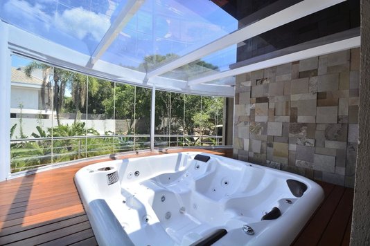 Spa Quadrado Aurora Slim Plus em Gel Coat