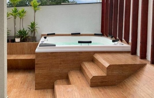 SPA Quadrado Azaléia Star em Gel Coat